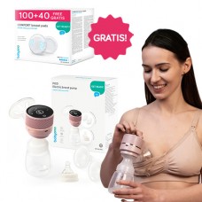 1485 Электрический Молокоотсос PICO + подарок лактационные прокладки COMFORT 140 шт