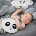 1533 Игрушка-обнимашка HAPPY PANDA BLINK&SMILE