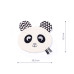 1533 Игрушка-обнимашка HAPPY PANDA BLINK&SMILE